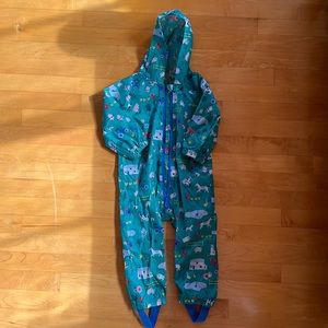 Awesome one piece rain suit